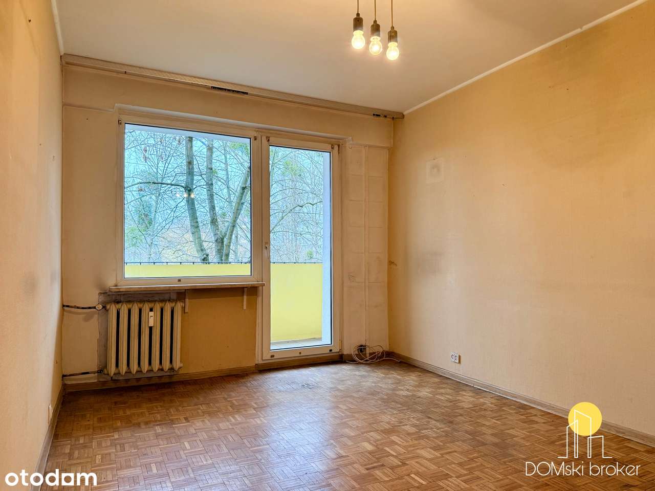 3-pokoje z dużym balkonem na 1. piętrze, widok na zieleń, niski czynsz - Pełny obrazek: 3/17