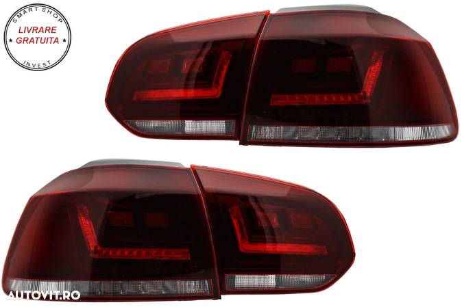 Stopuri OSRAM LEDriving LED VW Golf 6 VI (2008-2012) Semnal Secvential Dinamic- livrare gratuita - 1