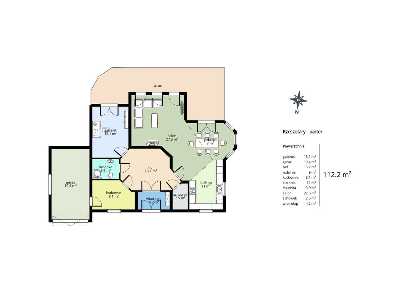 Komfortowy dom w Rzeszotarach | Dom Otwarty 29.11.2025   10:00-12:00-18