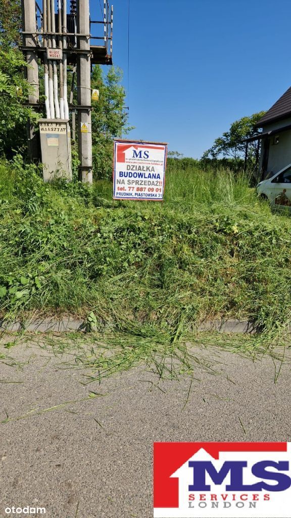 Na Sprzedaż działka budowlana 20 a, Łąka Prudnicka