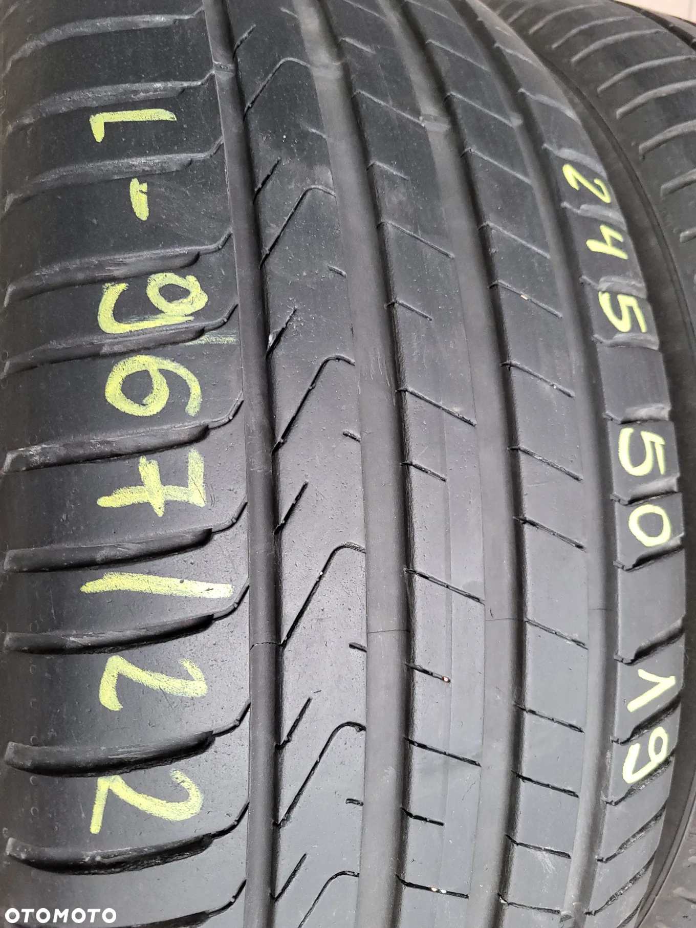 245/50R19 105W (L967/22)003 2szt 6mm P7 Cinturato PIRELLI 2019r LETNIE - 4