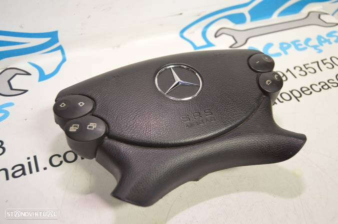 FRENTE INTERIOR TABLIER KIT AIRBAG AIRBAGS CENTRALINA VOLANTE GUIADOR PASSAGEIRO CINTO CINTOS PRÉ-TENSORES MERCEDES BENZ 0285010146 A2196802387 2196802387 305732310 MERCEDES BENZ CLS 320 C219 W219 - 37