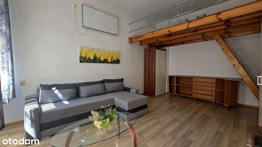 Duża kawalerka z antresolą, Centrum!-4