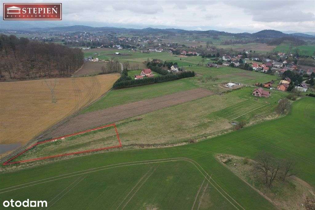 Działka 2000m2 z pięknymi widokami w Łomnicy - Pełny obrazek: 5/6