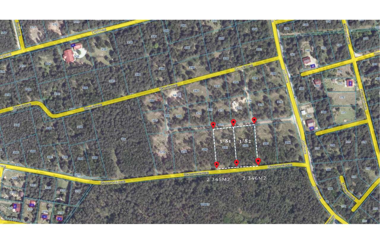 Działka ze starodrzewiem - Puszcza Zielonka Karczewko-6