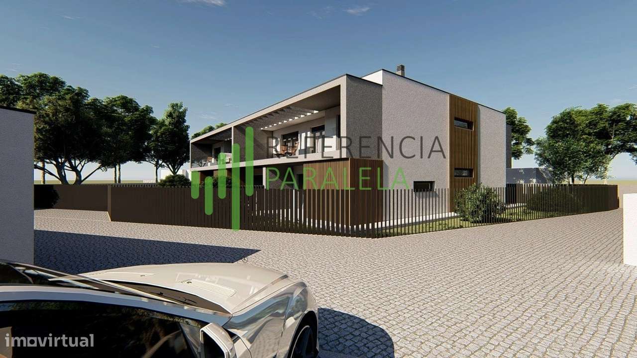 Apartamento T1 Moderno com Logradouro e Garagem em Vila Nova de Anh...-10