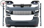 Kit Exterior Complet VW Golf VII 7 (2012-2017) cu Faruri LED Semnal Dinamic R-line- livrare gratuita - 1