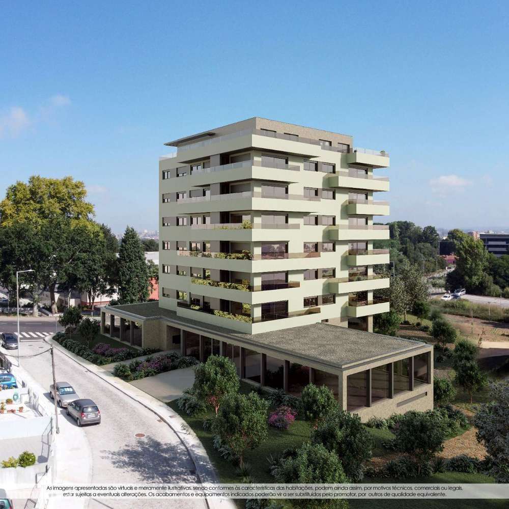 Apartamento T1 Novo com 2 casas de banho, varanda e lugar de garagem! - Grande imagem: 2/16