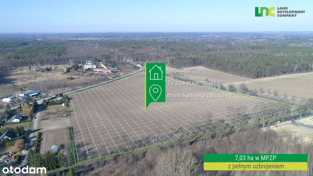 Teren Inwestycyjny w MPZP - Zabudowa Usługowa-4