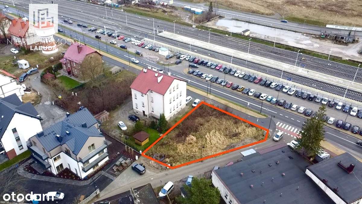 Działka budowlana w centrum Kartuz - Pełny obrazek: 1/3