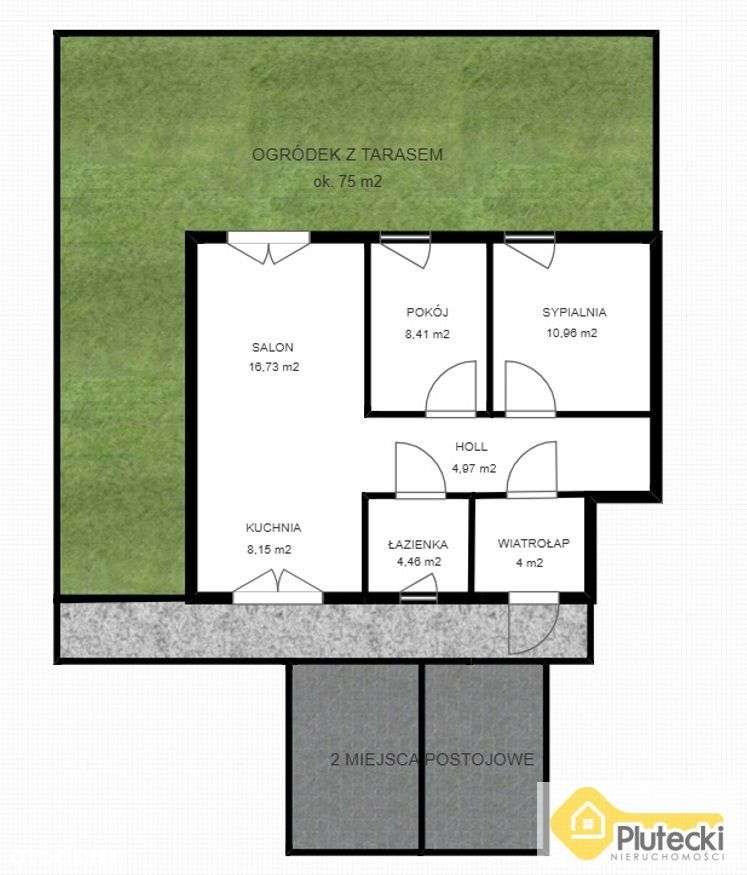 Komfortowe 3-pok. mieszkanie z własnym ogródkiem-11