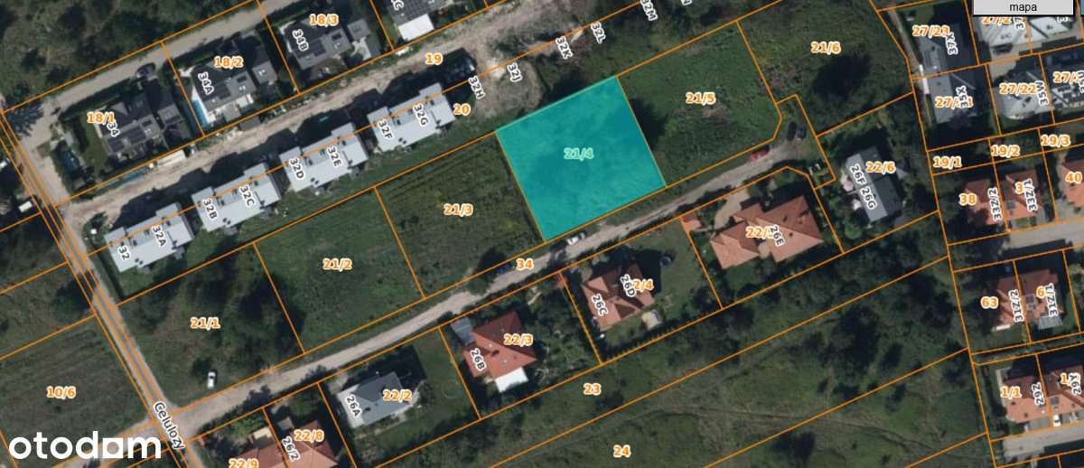 Atrakcyjna działka, Warunki Zabudowy na bliźniaka, Falenica !-0