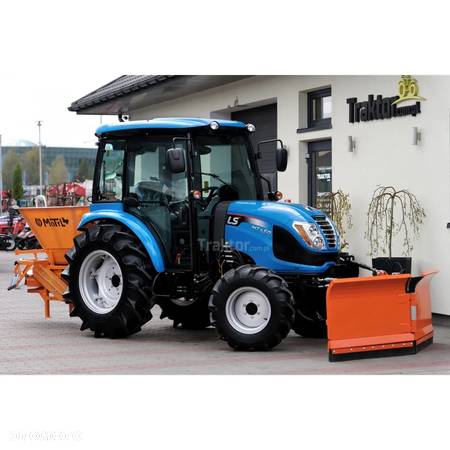 LS Traktor MT3.50 MEC 4x4 47KM z kabiną + pług do śniegu strzałkowy hydrauliczny + zozsiewacz nawozów - 2