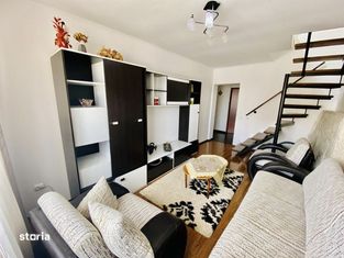 Apartament 3 cam + 2 bai, 91 mp utili, mobilat + utilat - Valea Aurie