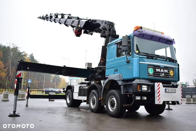 MAN 29.464 6x6 HIAB 7000 E-8 Hipro HDS Żuraw Crane Kran - 15