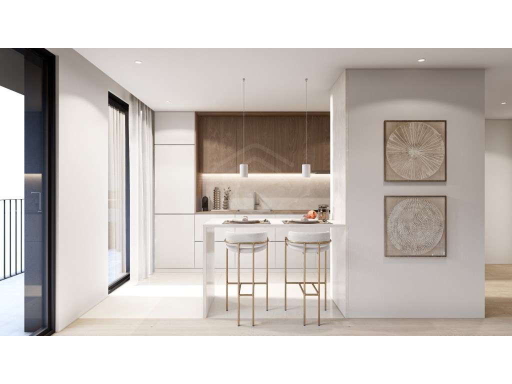 Apartamento T3 com varanda e dois lugares de garagem - Grande imagem: 4/24