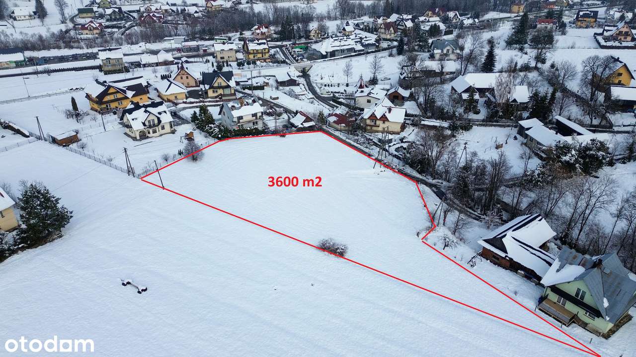 Duża budowlana działka w dobrej cenie- RabaWyżna.-1