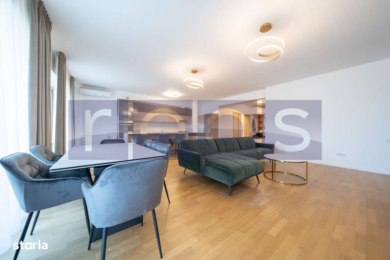 INCHIRIERE 4 CAMERE | HERASTRAU | PARCARE | MOBILAT-UTILAT LUX | 164MP - Imagine principală: 4/17