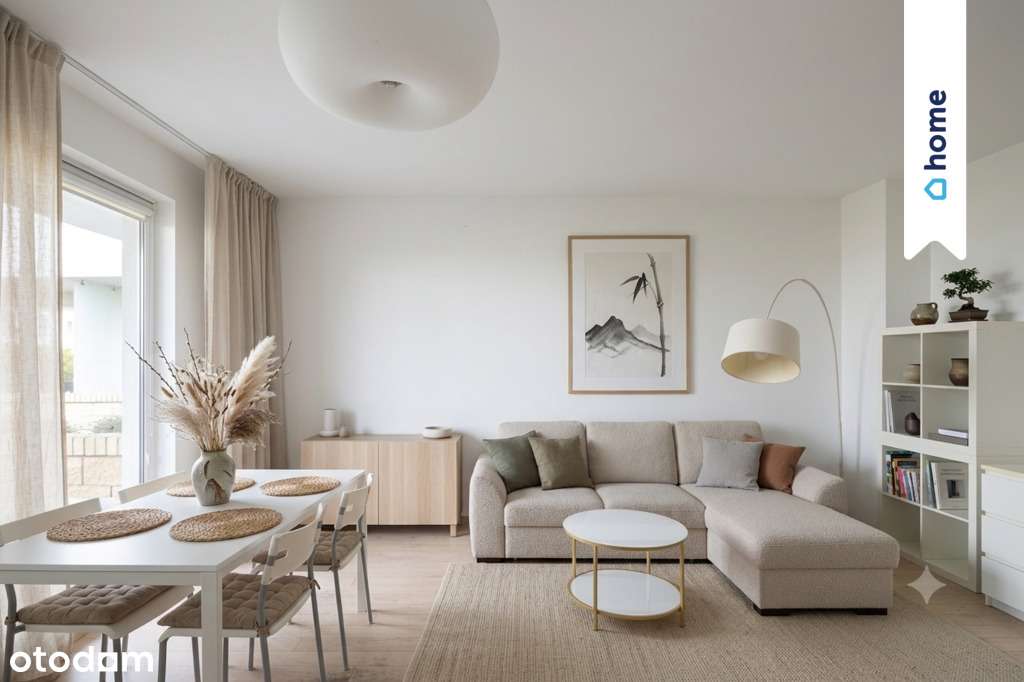 Gocław | 51,8 m² | taras 36 m² | Możliwość 3 pokoi