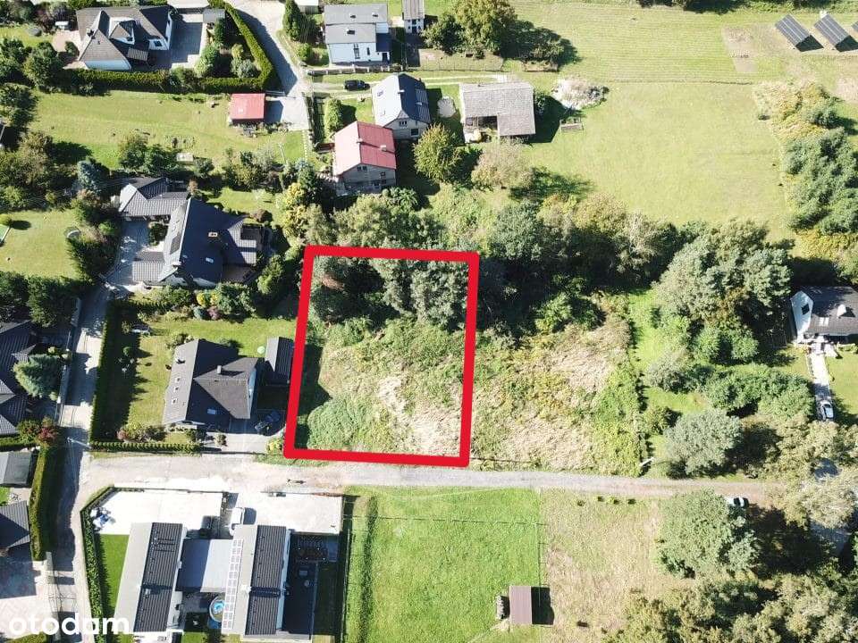 Działka budowlana na sprzedaż  - 1116 m², cena do negocjacji! - Pełny obrazek: 1/4