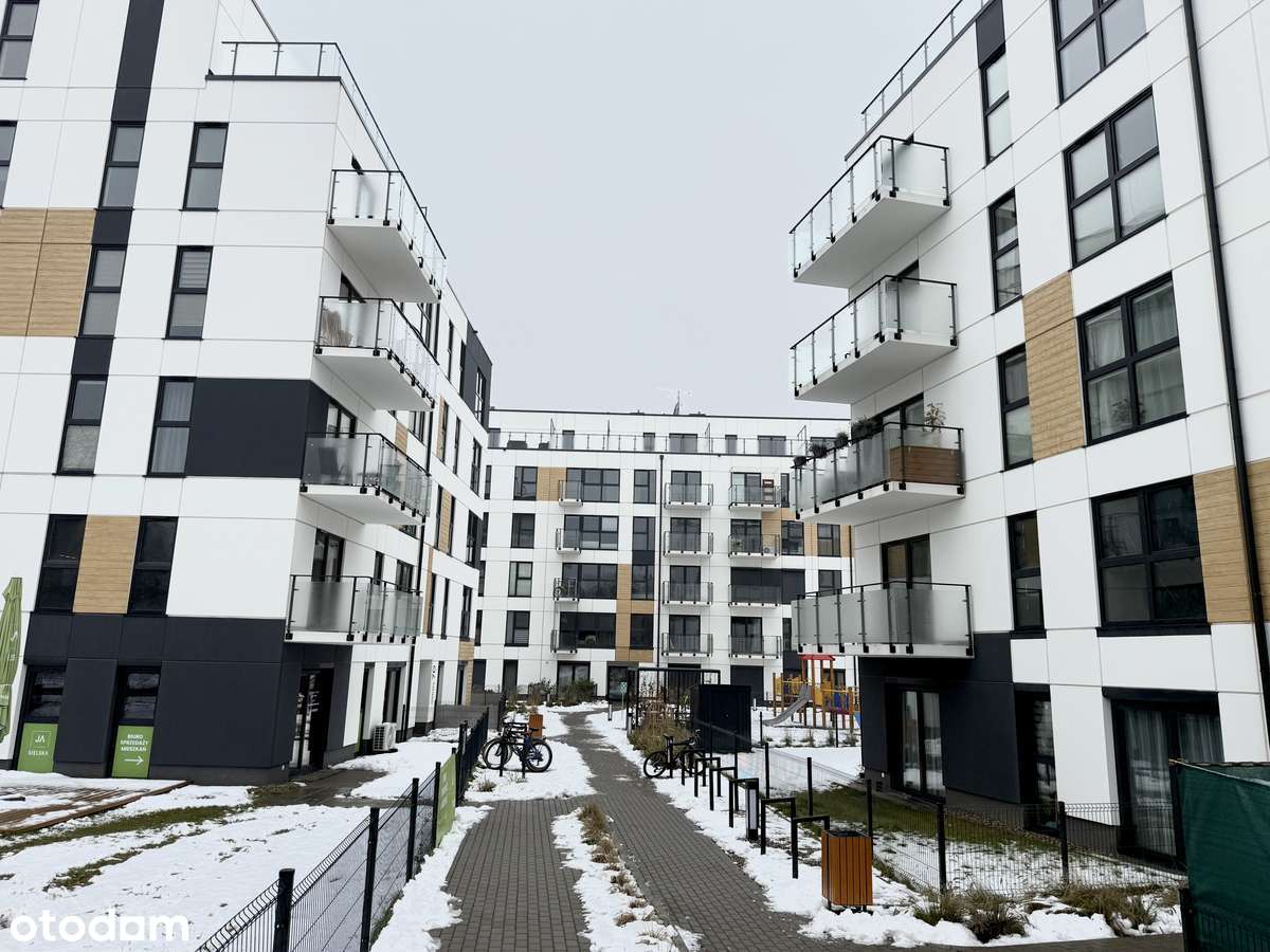 Parterowe mieszkanie 2pokojowe z ogródkiem i miejscem w hali garażowej