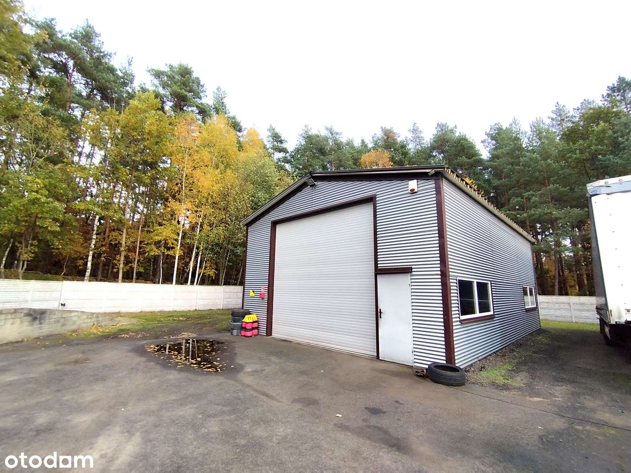 Warsztat*BAZA transportowa przy DW 335*zaplecze biur-socj*FOTOWOLTAIKA-2