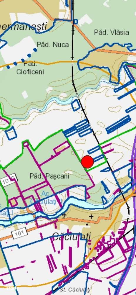 teren intravilan 4950 mp, com Snagov-Caciulati-1