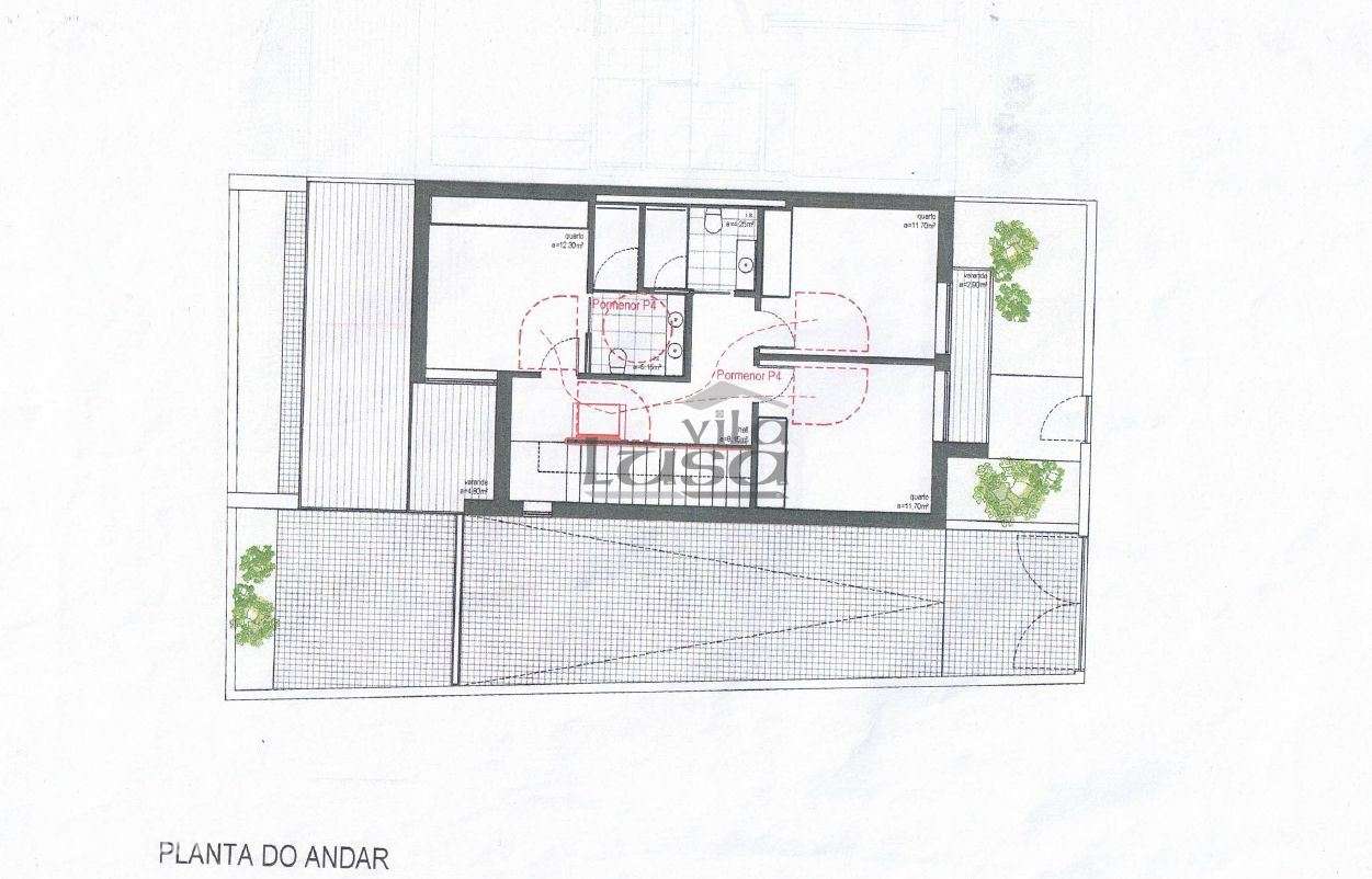 Terreno Canelas com projeto para a construção de Moradia 3 frentes - Grande imagem: 2/4