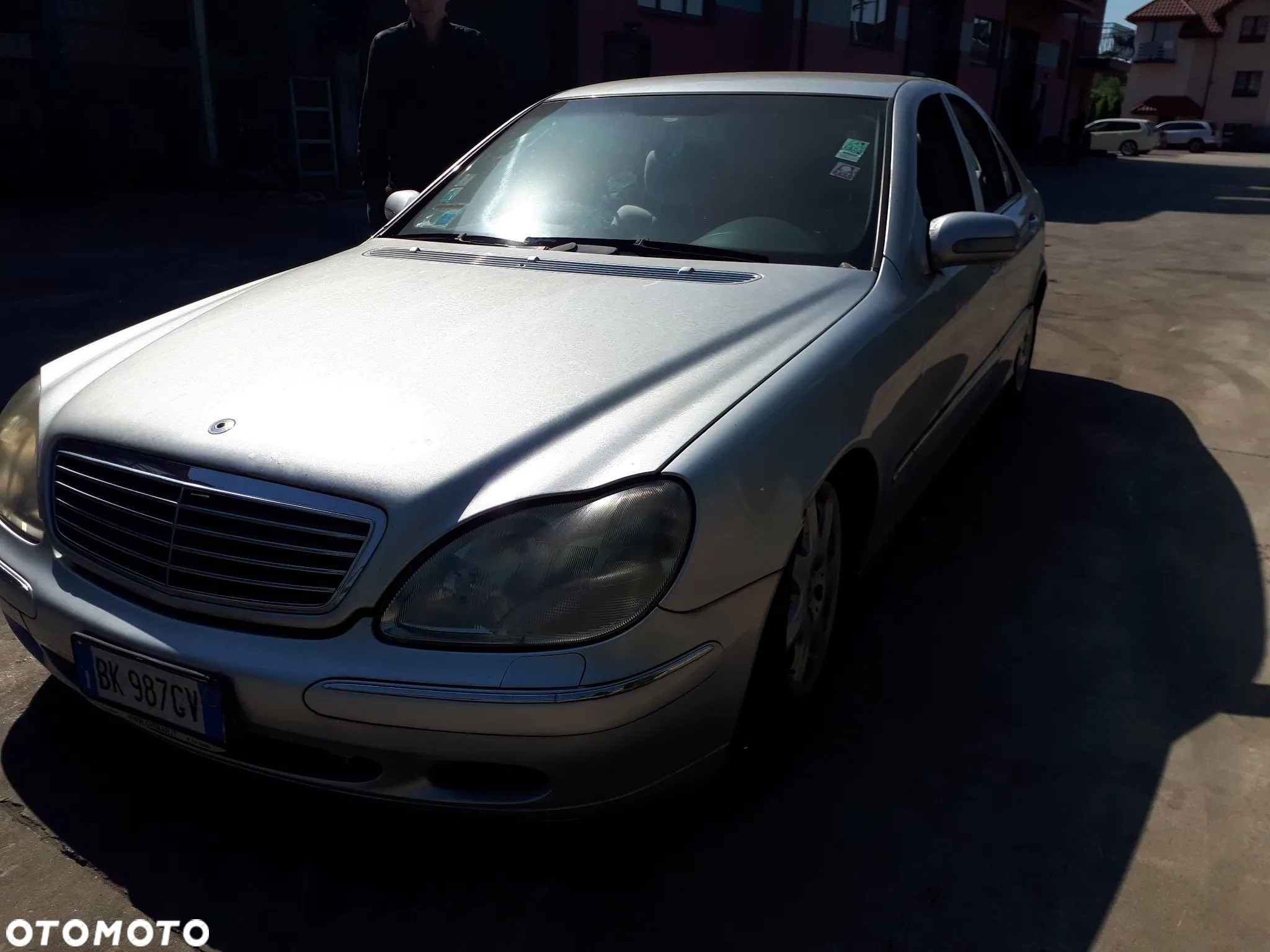 MERCEDES W220 S KLASA 98-02 ZDERZAK PRZÓD PRZEDNI KOMPLETNY 744 - 15