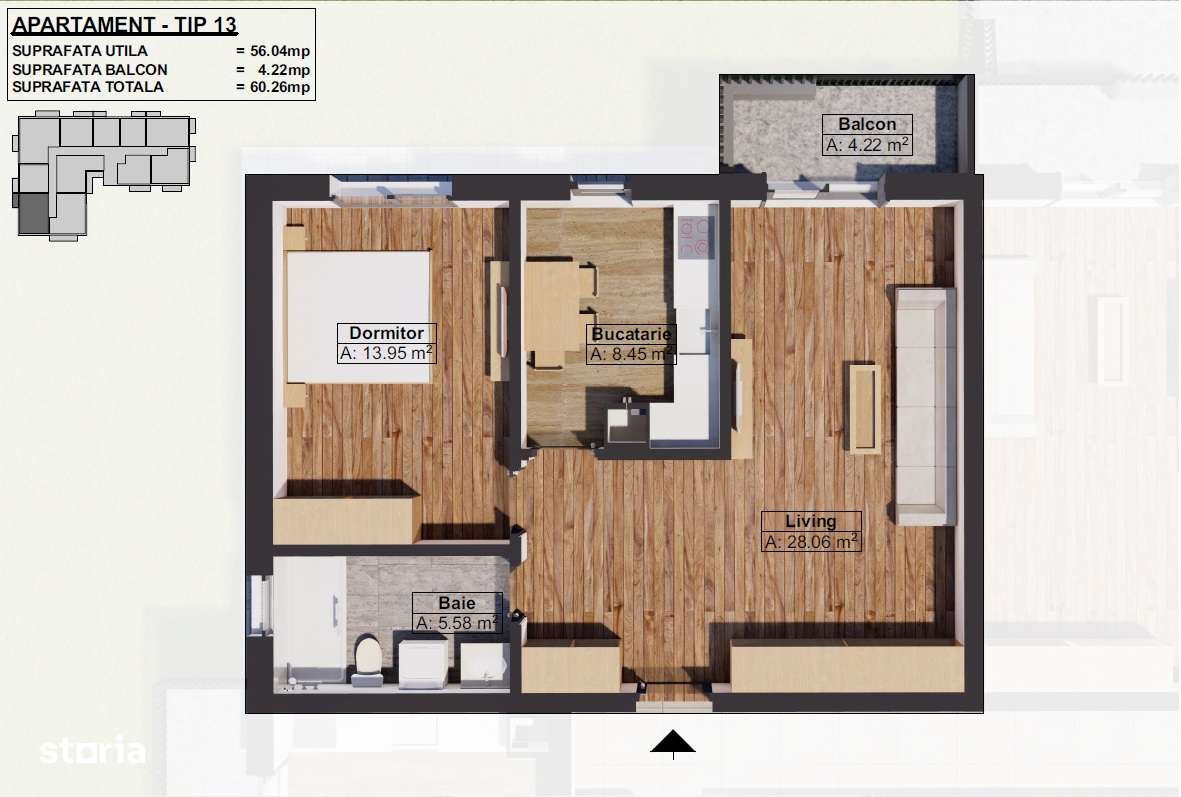 Apartament 2 camere | Dobroesti-Fundeni | Direct dezvoltator-1