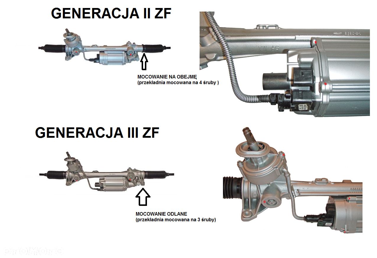 PRZEKŁADNIA KIEROWNICZA MAGLOWNICA SEAT ALTEA 5P1 - 1