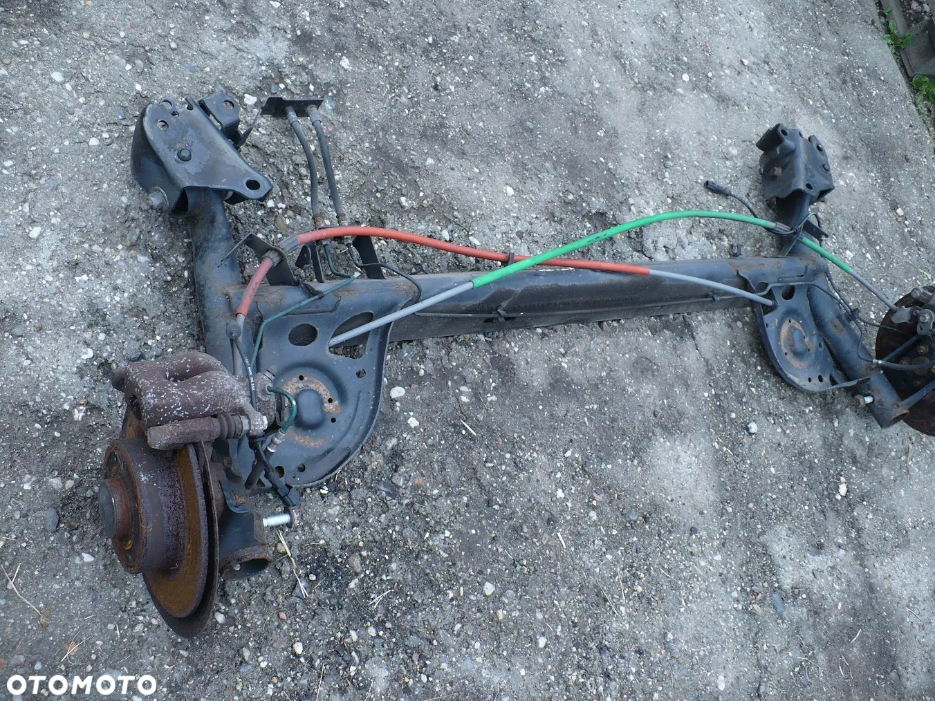 clio 3 lift 09-12 belka zawieszenia kompl. tarcze 11rok - 2