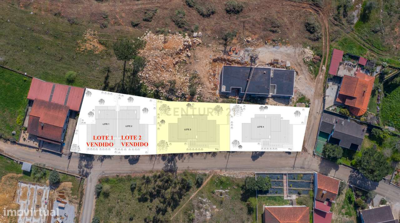 Lote 3 para moradia T4 com garagem, entre Cantanhede e Ançã - Grande imagem: 2/12