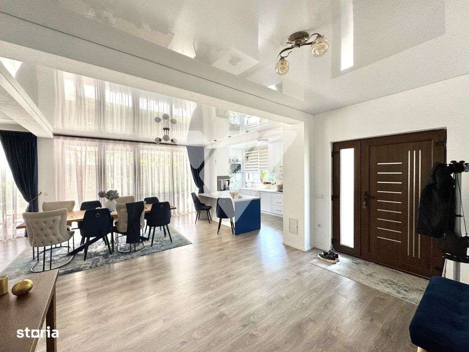 Casa de lux 4 camere terasa pivnita si teren 1007 mp Daia Noua Sibiu - Imagine principală: 5/17