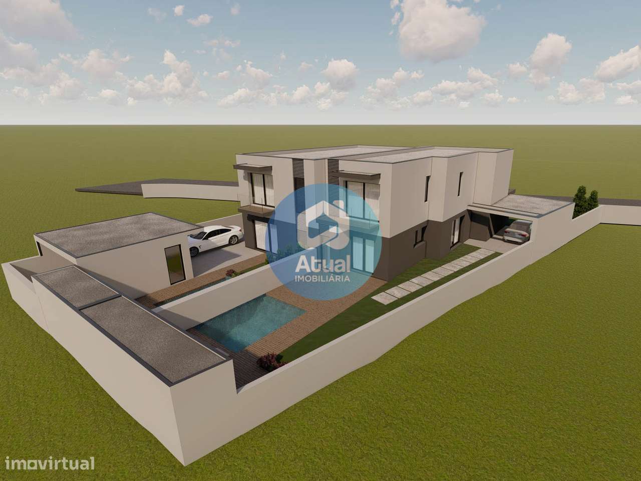 Terreno T3 Venda em Gondifelos, Cavalões e Outiz,Vila Nova de Famalicã - Grande imagem: 4/16