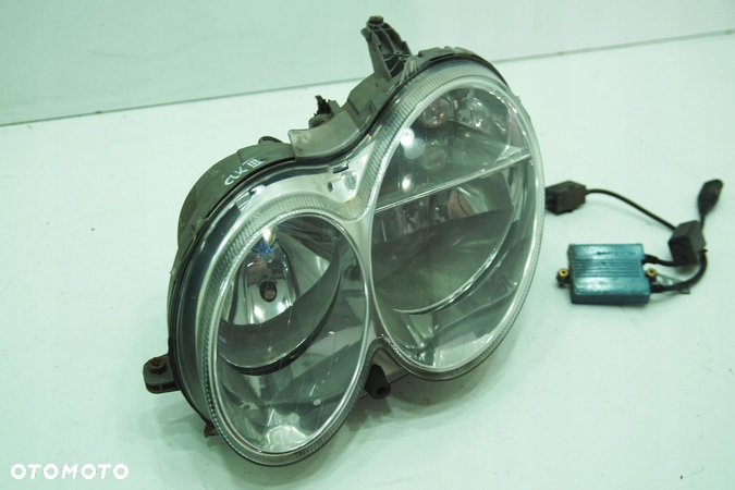 Reflektor lewy lampa lewa Mercedes W209 Lift Anglik przerobiony na xenon - 4