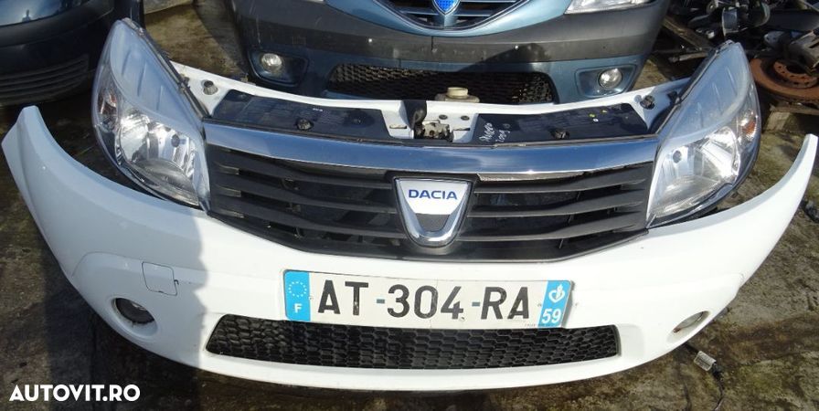Fata completa Dacia Sandero din 2009 volan pe stanga - 1