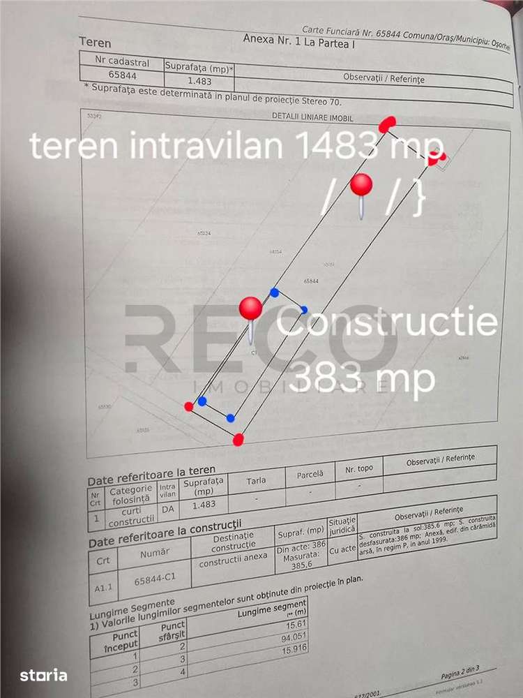 RECO Teren intravilan 1483mp in Cheriu - Imagine principală: 2/2