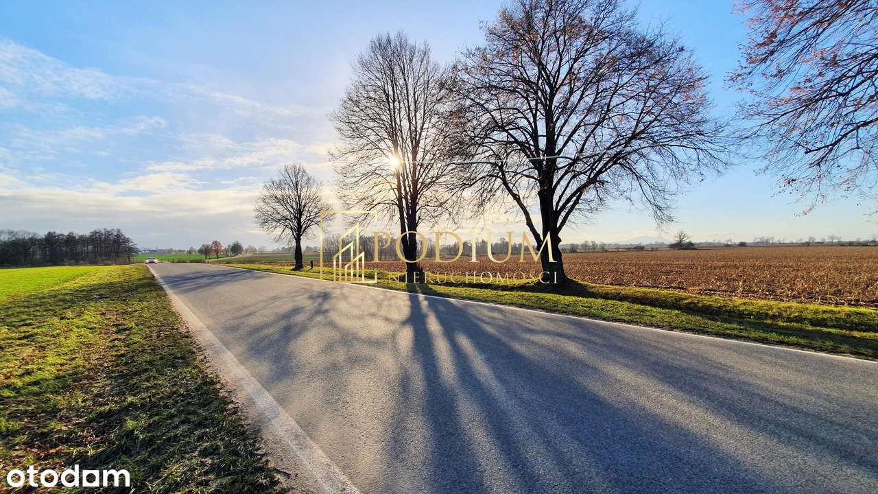 Atrakcyjna działka inwestycyjna 0,46 ha Kobierzyce-2