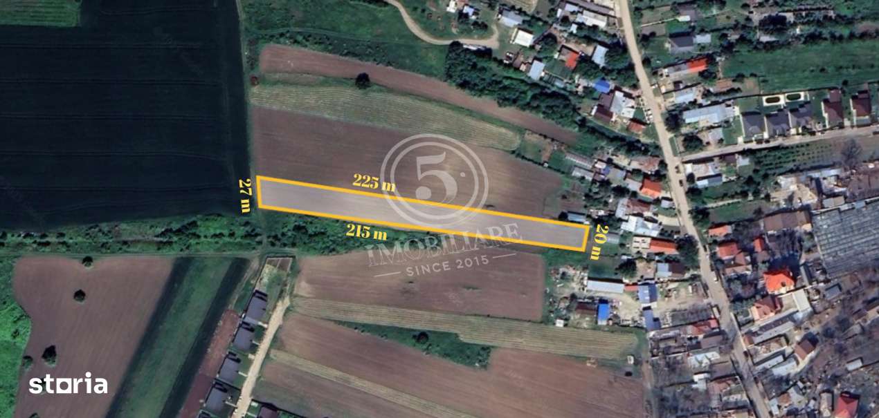 Sabareni in apropierea Padurii Cereanca- Teren de Vanzare - Imagine principală: 4/4