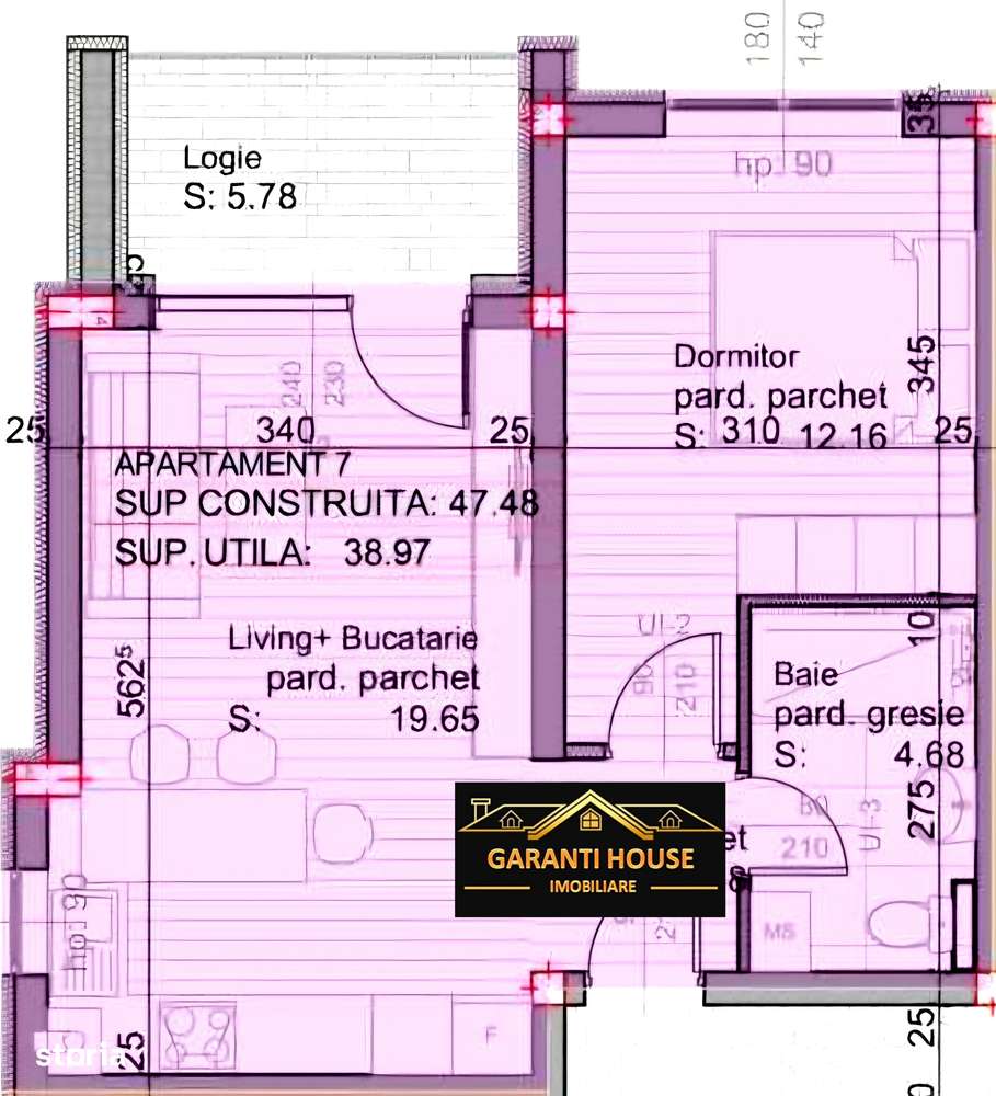 Comision 0%, Bloc nou, apartament 2 camere, parcare inclusa, 66 500€-1