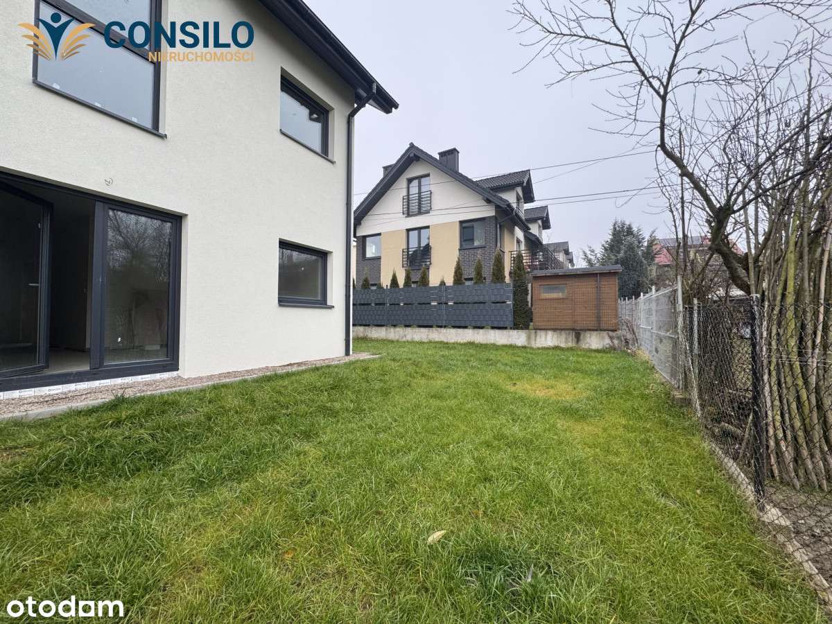 Nowoczesny Dom W Zabudowie Bliźniaczej | Zielonki-3