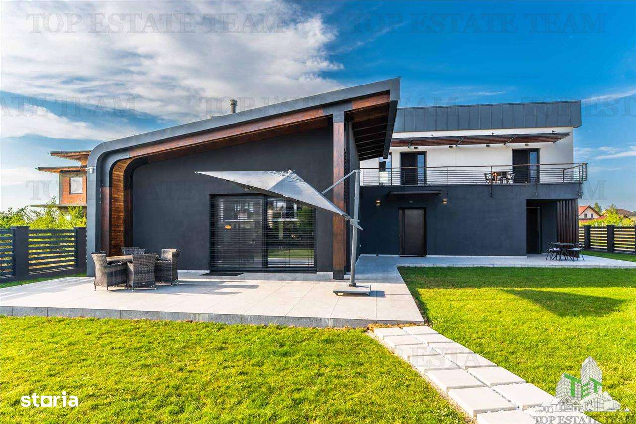 Casa moderna in Corbeanca cu 5 dormitoare si instalatia pentru piscina - Imagine principală: 3/20