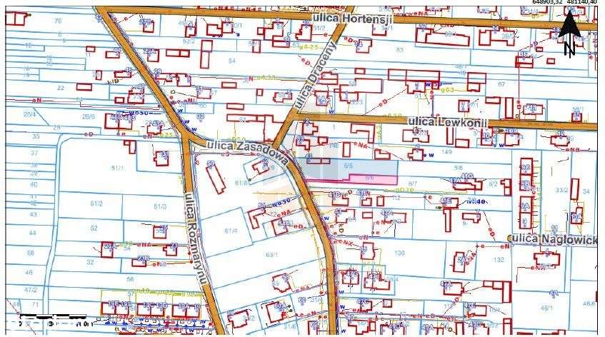 działka 1953 m2 ul. Zasadowa-1