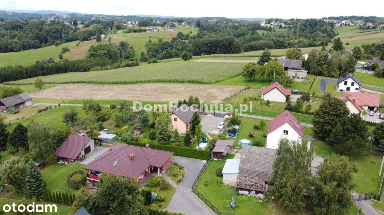 Bieńkowice gm. Dobczyce 30ar zabudowa zagrodowa-11