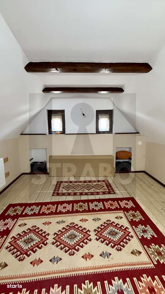 Casă unică de vânzare în Viscri la doar 250 m de casa regelui Charles-16