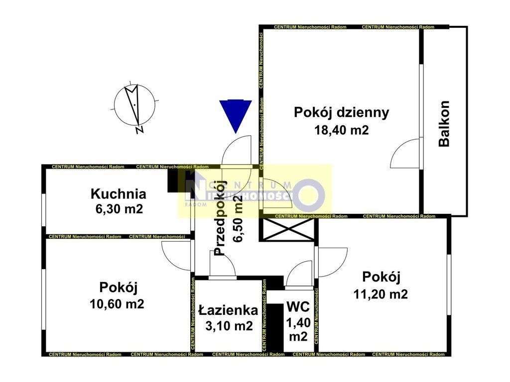 Michałów, M4 57,5 m2, ul. Królewska-13
