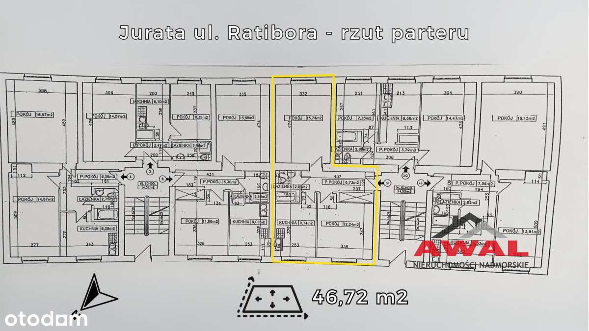 atrakcyjny 2-pokojowy lokal mieszkalny na parterze-8