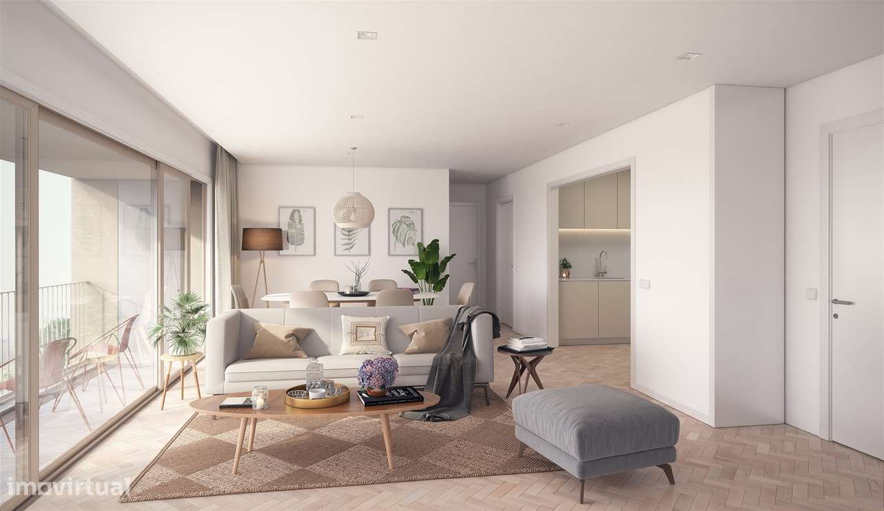 T2+1 c varanda e garagem na Prelada.-0