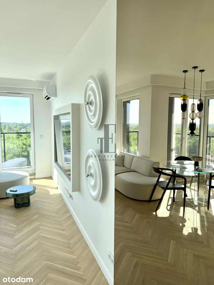 Designerski apartament z widokiem na Warszawę - Pełny obrazek: 2/17